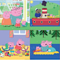 Pikkukuva 2 / 2: Peppa Pig Progressive Puzzle - EDUCA - 4 palapeliä, 6-16 palaa - Sarjakuvia ja sarjakuvia Flerfarvet