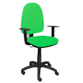 Miniatyrbillede 2 af 2: PIQUERAS Y CRESPO ergonomisk kontorstol - Model 04CPBALI22B10 - Grøn - Justerbar arm inkluderet