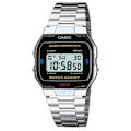 Miniatyrbillede 3 af 3: CASIO Quartz Watch A163WA1QES Blandet Silver, Svart
