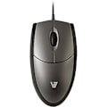 Pikkukuva 1 / 2: Tietokonehiiri - V7 - MV3000010-5EC - Tarkka kohdistimen ohjaus - Integroitu pyörä - Plug & Play