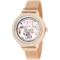 Miniatyrbillede 2 af 2: Smartwatch til kvinder - Liu Jo - SWLJ050 - Forgyldt rustfrit stål - IPS-skærm 1,4" - Vandtæt IP68