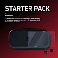 Miniatyrbillede 6 af 6: Startpakke - ONLAN - Nintendo Switch 2 - Sort taske + Skærmbeskyttelse + Thumbsticks Svart