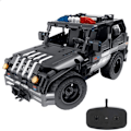 Miniatyrbillede 1 af 2: Byggelegetøj - COLORBABY - iM.Master 85453 - SWAT fjernstyret bil 2 i 1 - 355 dele - 2,4 GHz Svart