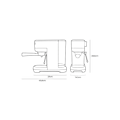 Miniatyrbillede 2 af 4: null - Edm 20 Bar Espressomaskine - Edm