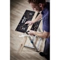 Miniatyrbillede 3 af 6: Håndsav - WOLFCRAFT - Bladlængde 350 mm - Til gipsplader, plastik og træ Grå