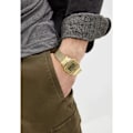 Miniatyrbild 5 av 6: CASIO Collection Watch A700WEMG-9EF - Chrono, Alarm, Automatisk Kalender - Gul gyllene