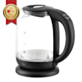 Pikkukuva 3 / 3: Vedenkeitin - ELDOM - C510C LUMI - 2200 W - Langaton kaato - 360 asteen pohja - 1.7 L sort