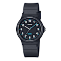 Miniatyrbillede 1 af 4: Ur - Casio - LQ-24B-1BEF - Sort plastik - 30 mm - Vandtæthed 3 bar Svart
