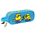 Miniatyrbillede 1 af 3: Skolepenalhus - Minions - Minionstatic - Blå - 300D polyester - 21 x 8 x 6 cm Blå