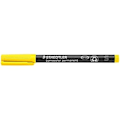 Pikkukuva 1 / 2: Kestävä Pysyvänäyte - STAEDTLER - Lumocolor 313 - Superohut kärki 0,4 mm - Väri Keltainen - Pysymätön gul