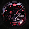 Pikkukuva 6 / 6: Kello - Casio - Gshock GA-B001 - Musta - 20 Atm - Kaksoisnäyttö - 46 mm Svart