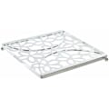 Pikkukuva 1 / 2: Trivet - DKD Kodinsisustus - Hopea metalli - 18 x 18 x 1,5 cm - Pöytäkoristelu - Tyylikäs ja käytännöllinen Metalliskt silver