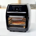 Miniatyrbillede 3 af 4: Fritøser uden olie - Black & Decker - BXAF1200E - Sort - 1700 W - 12 L sort