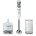 Miniatyrbillede 1 af 6: BOSCH ErgoMixx 600W stavblender - Hvid/Grå - 12 gear + turbo - Minihakker medfølger