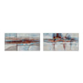 Pikkukuva 1 / 3: kehys 140 x 2,8 x 70 cm moderni abstrakti (2 kpl)
