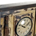 Pikkukuva 4 / 4: Seinäkello Thyann sisustus london teak (81 x 15 x 37 cm)