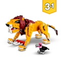 Miniatyrbillede 2 af 5: LEGO® Creator 3-i-1 vild løve - dyreminifigurer - byggelegetøj
