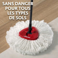 Pikkukuva 5 / 5: VILEDA EasyWring & Clean Broom Refill - Mikrokuitu Vitt och rött