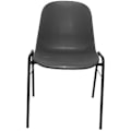 Pikkukuva 2 / 2: 2 Alborea-tuolin setti - Piqueras y Crespo - Harmaa PVC - Ergonominen ja pinottava