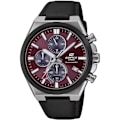 Miniatyrbillede 1 af 2: Casio Ur - Herre - EFS-S630BL-5AVUEF - Sort læder - 42 mm - 10 bar Svart