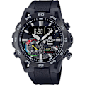 Miniatyrbillede 1 af 6: Casio Ur - Herre - ECB-40MP-1AEF - Sort plastik - 43 mm - 10 bar Svart