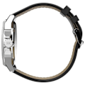 Miniatyrbild 3 av 6: TIMEX Watch - Herr - TW2V43200 - Svart läder - 5 ATM vattentät Svart
