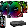 Pikkukuva 1 / 4: AEROCOOL Astro 12 Pro (3 kpl pakkaus) - 120 mm A-RGB kotelotuuletin