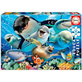 Pikkukuva 1 / 2: Eläimet Puzzle 100 kpl - EDUCA - Vedenalainen selfie