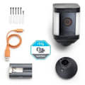 Miniatyrbillede 4 af 6: Overvågningskamera - RING - Spotlight Plus Plug-in - Sort - EU Svart