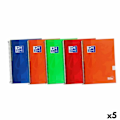 Miniatyrbillede 1 af 4: Oxford Notebook - 100430151 - Klassisk supplerende spiralnotesbog, 80 ark, assorterede farver, 4 formater, pakke med 5