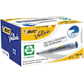 Miniatyrbillede 1 af 5: BIC® - Velleda® slettebar markørboks BIC® Velleda® 1701 ECOlutions® x 12 - Blå blæk Blå