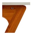 Miniatyrbillede 3 af 4: Sidebord ende af sofa hjælpebord i bambus 60x40x69cm