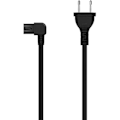 Pikkukuva 1 / 2: AISENS VIRTAKAAPELI FORMA 8 A132-0599 CEE7 16 MACHO C7 HEMBRA 3M NEGRO Svart