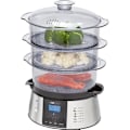 Miniatyrbillede 1 af 3: Dampt cooker - CLATRONIC - DG 3547 - 6 liter - 800 watt - Digital timer