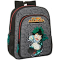 Miniatyrbillede 1 af 2: Skolesæk - SAFTA - MY Hero ACADEMIA - Sort - 32x12x38 cm - Tilpasselig til vogn Svart