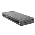 Miniatyrbillede 2 af 3: USB 3.0/USB-C dockingstation - I-Tec - Thunderbolt 3x 4K Gen 2 - 100W strømforsyning - Sort - One size