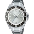 Miniatyrbillede 1 af 2: Ur - CASIO - MDV-107D-7AVDF - Analog-Digital - Rustfrit Stål - Vandtæt 200m Silver