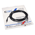 Miniatyrbillede 2 af 4: Nanokabel 10.24.0305 lydkabel - 3,5 mm han - 2 x RCA han - 5 m - Sort