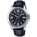 Miniatyrbillede 1 af 2: Montre - MTP - MTP-V004L-1B - Stål - Vandtæthed 5 Atm - Analogisk sort
