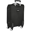 Miniatyrbillede 2 af 2: safta - Soft Cabin Trolley 20", kuffert på hjul, sikkerhedshængelås, let kuffert, 35 x 20 x 51 cm, sort farve, sort, Svart