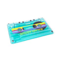 Miniatyrbillede 1 af 5: Pool inflatable mattress - BESTWAY - Retro Cassette Grön