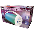 Miniatyrbild 5 av 5: Ljusstark bärbar Bluetooth®-högtalare med iParty®-mikrofon Vit
