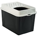Pikkukuva 1 / 2: WC-talo TOP 50l - musta (kierrätetty PP) - 57,2 x 39,3 x 40,4 cm Sort