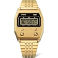 Miniatyrbillede 2 af 6: Ur - Casio - A1100G-5EF - Forgyldt rustfrit stål - Vandtæt 3 Atm - Digital gyllene