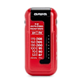 Pikkukuva 1 / 2: Aiwa R22RD ROJO Punainen AM/FM Mini-transistoriradio