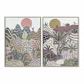 Pikkukuva 1 / 3: runko 53 x 4,5 x 73 cm boho vuori (2 kpl)