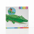 Miniatyrbillede 3 af 6: Oppustelig krokodille - INTEX - V0200217 - Vinyl - 2 luftkamre - 168 x 86 cm Grön