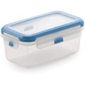 Miniatyrbillede 1 af 2: Hermetisk beholder - SUPER LOCK - Rektangulær 680 ml - 100% tætsluttende - BPA-fri - Lækagesikker Transparent