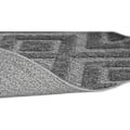 Miniatyrbillede 2 af 2: Tæppe - HOME ESPRIT - 200 x 140 cm - Mørkegrå - Rektangulært - Almindelig Flerfärgad