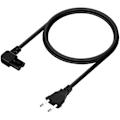 Pikkukuva 2 / 2: AISENS VIRTAKAAPELI FORMA 8 A132-0599 CEE7 16 MACHO C7 HEMBRA 3M NEGRO Svart